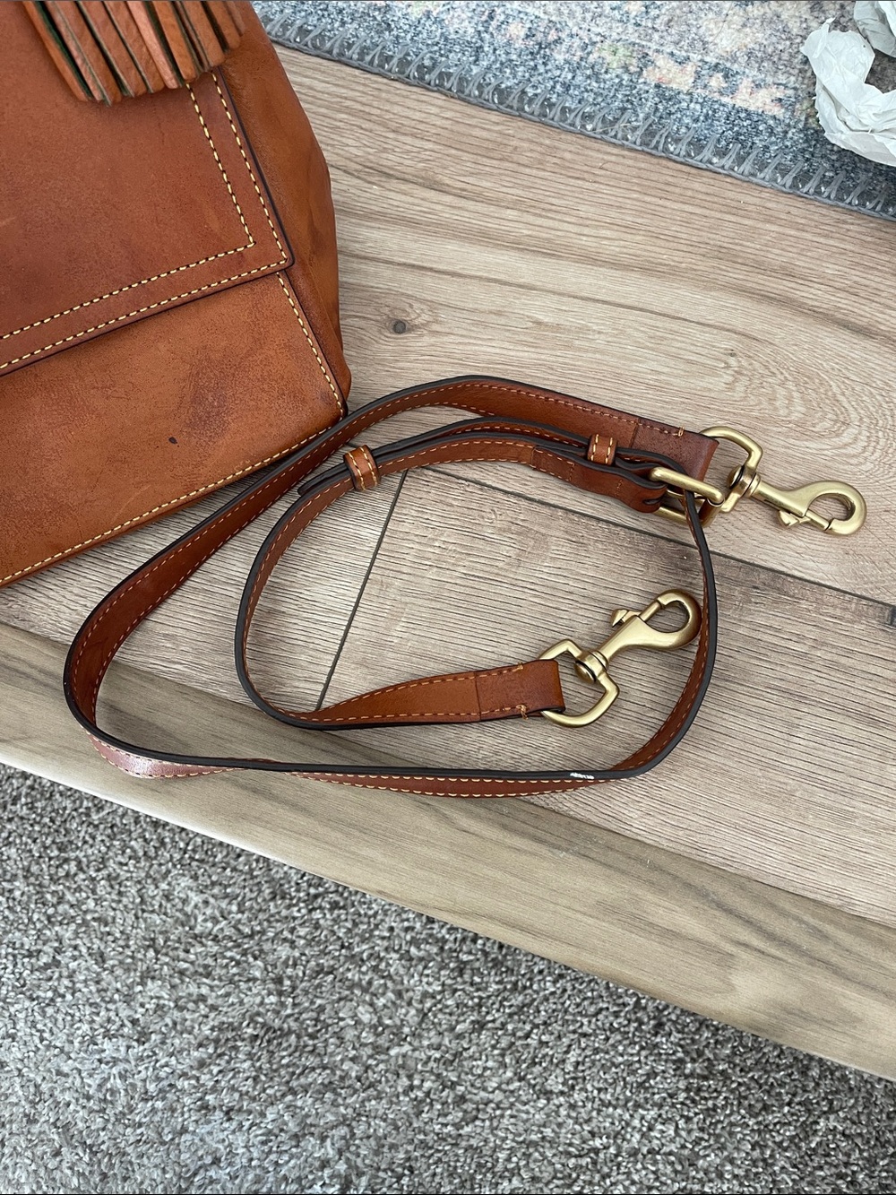 Dooney and Bourke Clayton Florentine Tote - Picture 12 of 14